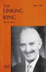 <b>Ron Bishop</b> auf der Titelseite Linking Ring - 150px-RonBishopCover